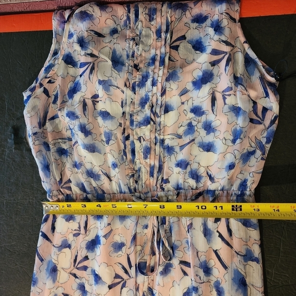 Tommy Hilfiger Floral-Print Fit Flare Sleeveless Dress Ballerina Size 2 NWT - Picture 12 of 13